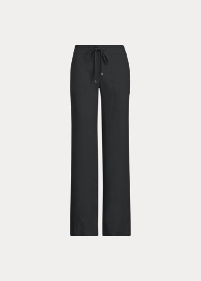 Women's Ralph Lauren Linen Wide-Leg Pants | 739081FXI